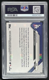 2025 Topps Now Gold Foil #338 Shohei Ohtani /50 PSA 10