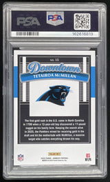 2025 Panini Donruss Oversized Downtown! SP #15 Tetairoa McMillan RC PSA 10