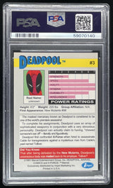 1991 Impel X-Force Promo #3 Deadpool PSA 9