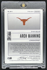 2025 Panini Prizm Draft Picks Manga #M_3 Arch Manning