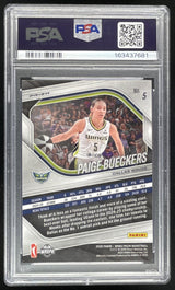 2025 Panini WNBA Prizm WNBA Logo Prizm #5 Paige Bueckers RC PSA 10