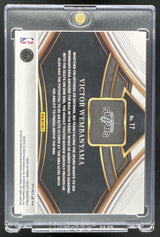 2023-24 Panini Select Snapshots Silver Prizms #17 Victor Wembanyama RC