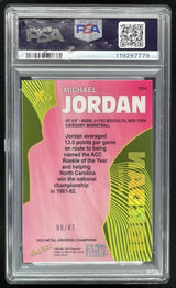 2023 Skybox Metal Universe Essential Credentials Now Michael Jordan /47 PSA 10