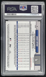 2026 Topps Chrome Blue Refractor #1 Shohei Ohtani /150 PSA 9