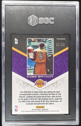 2019-20 Panini Career Highlights #50 Kobe Bryant /24 SGC 9