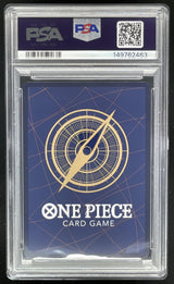 2025 One Piece EN Carrying On His Will Special Art #119 Monkey D. Luffy PSA 10