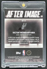 2025-26 Topps Signature Class After Image Red #AF-17 Victor Wembanyama /25
