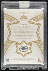 2020 Flawless Star Swatch Sapphire #SSS-AAR Aaron Rodgers Auto /3