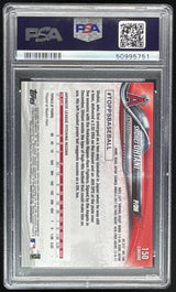 2018 Topps Chrome Prism Refractor #150 Shohei Ohtani RC PSA 9