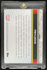 2026 Topps Chrome Marvel Comics Orange Refractor #092 Psylocke /25