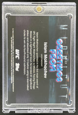 2025 Topps UFC Midnight Greetings From Daybreak #GF-17 Islam Makhachev /5