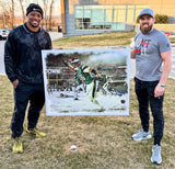 Saquon "HOUSE CALL" Artist X Athlete Dual Autograph | Pre-Sale Opportunity