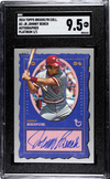 Johnny Bench 2024 Topps Brooklyn Collection Platinum Auto 1/1 #AC-JB SGC 9.5
