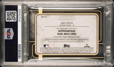 Joey Votto 2023 Topps Diamond Icons Dual Red Relic Auto 2/5 #SDPJV PSA 10
