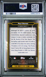 Paul Skenes 2024 Topps Cosmic Chrome Planetary Pursuit #6 PSA 10