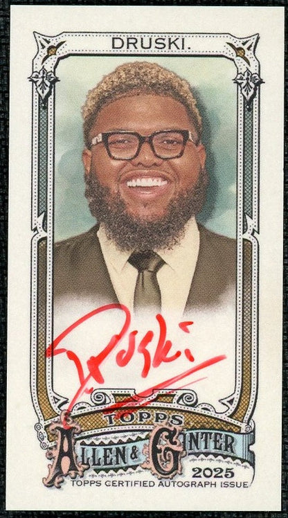 2025 Allen & Ginter Ma-Dr Druski Auto Red Ink /25