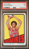 Julius Erving 1972 Topps #195 PSA 1