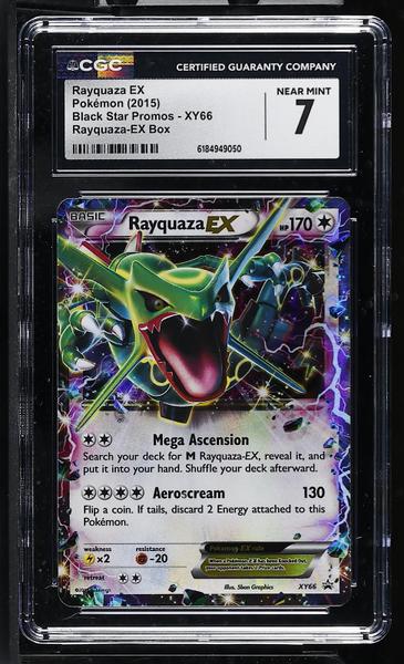 Rayquaza EX Rayquaza EX Box 2015 Black Star Promos #XY66 CGC 7