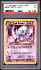Dark Espeon Holo PSA 1 2002 Pokemon Neo Destiny #4