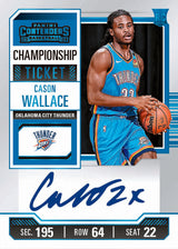 2023/24 Panini Contenders Basketball Hobby 12 Box Case