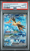Zapdos Ex 2023 Pokemon Mew En-151 Special Illustration Rare #202 PSA 10