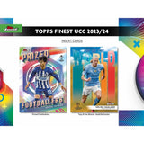 2023-24 Topps Finest Uefa Club Competitions Soccer Hobby 8 Box Case