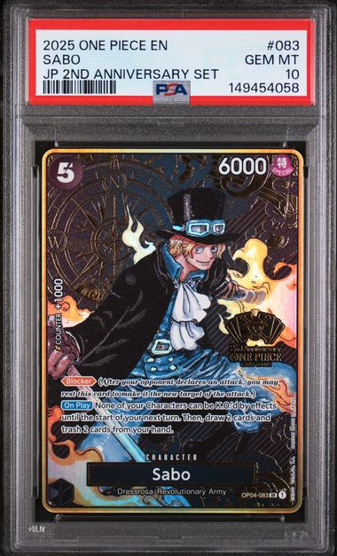 PSA 10 Sabo