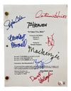 7th Heaven (7) Cast Signed It Takes Two Baby Script Jessica Biel & More BAS