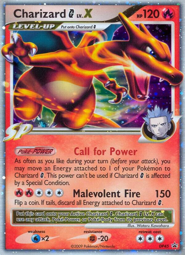 Charizard G Lv.X - Dp45 - Diamond And Pearl Promos (Pr)