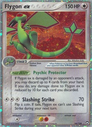 Flygon Ex (94/108) - Power Keepers Holofoil