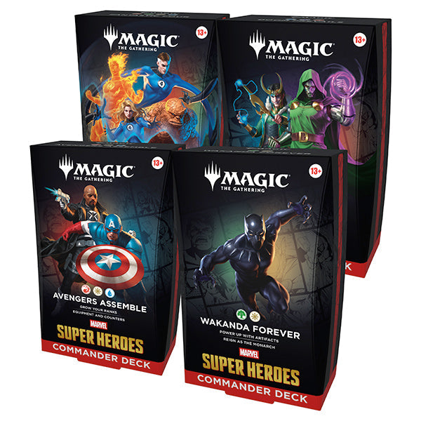 MTG: Universes Beyond- Marvel Super Heroes Commander Deck (Msc)(Msh)