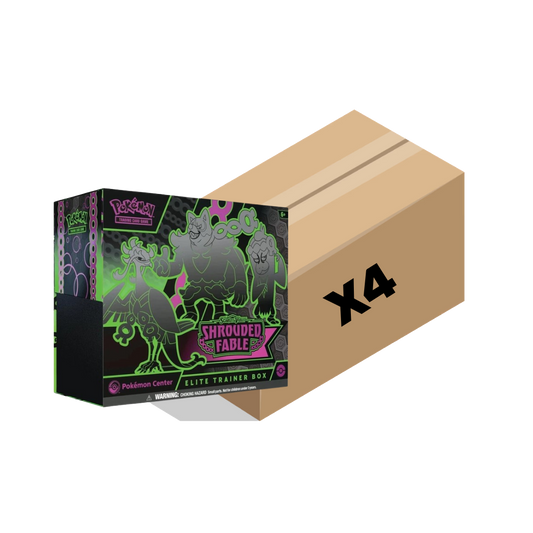 Sealed Case Shrouded Fable Pc Etb - Sv6.5
