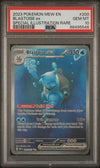 2023 POKEMON MEW EN-151 #200 BLASTOISE ex SPECIAL ILLUSTRATION RARE PSA 10