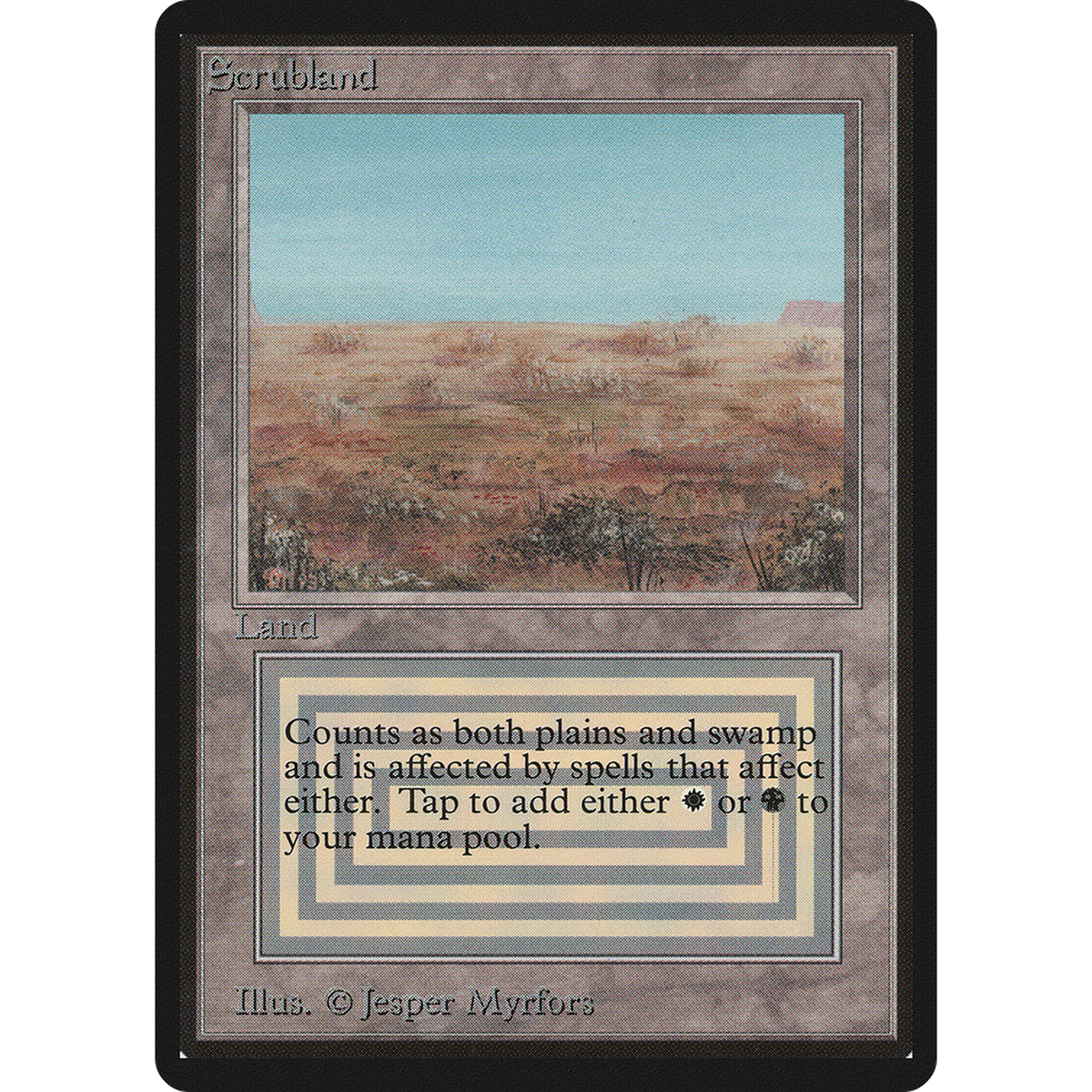 Scrubland [Limited Edition Beta]