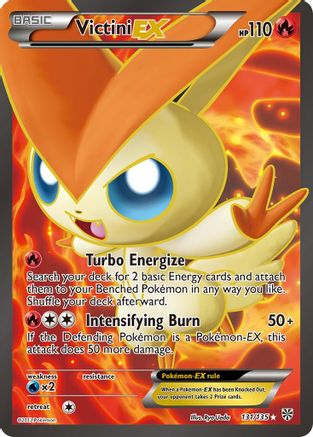 Victini Ex (Full Art) (131/135) - Plasma Storm Holofoil