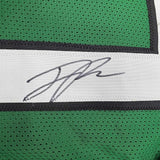 Framed Autographed/Signed Jaelan Phillips 35x39 Philadelphia Kelly Green Football Jersey PSA/DNA COA
