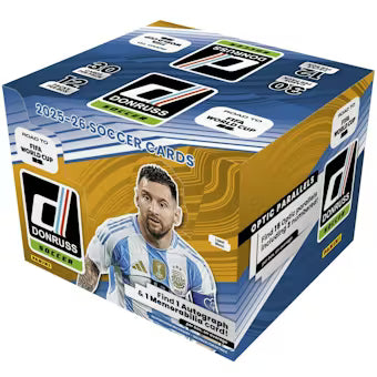 2025-26 Panini Donruss Road To Fifa World Cup Soccer Hobby Box
