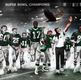 Eagles Legacy "On The Road To Victory" Canvas