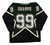 1999 Dallas Stars Team (13) Signed Green Champions Hockey Jersey BAS