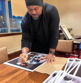 Hand Signed Brian Dawkins "WEAPON X" Art Print