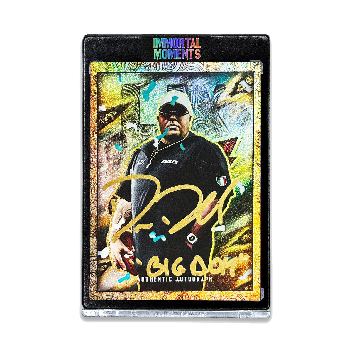 IMMORTAL MOMENTS | BIG DOM | UNRELEASED LIX GOLD AUTOGRAPH & INSCRIBED ARTIST PROOF