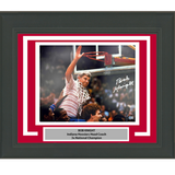 Framed Autographed/Signed Bobby Bob Knight Net Indiana Hoosiers 16x20 College Basketball Photo Beckett BAS COA