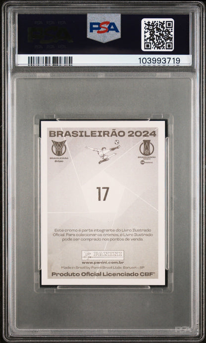 2024 Panini Brasileirao Estevao #17 PSA 10