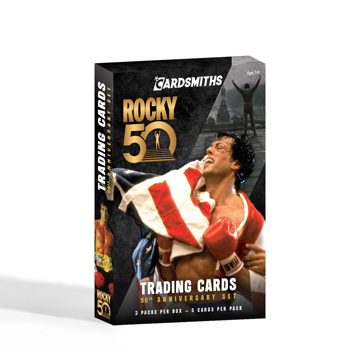 Rocky 50th Anniversary Trading Cards Collector Box Master Case | 48 Boxes