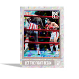 Rocky 50th Anniversary Trading Cards Mega Box Inner Carton | 6 Boxes