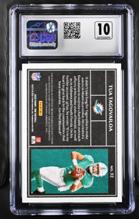 2020 Panini One - Tua Tagovailoa 32 - Blue /49 - Csg 10