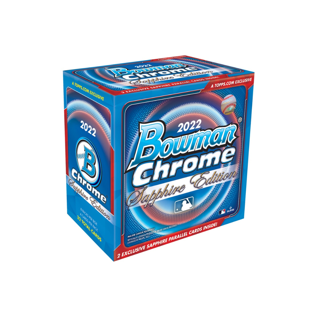 2022 Bowman Chrome Sapphire Baseball Hobby Box
