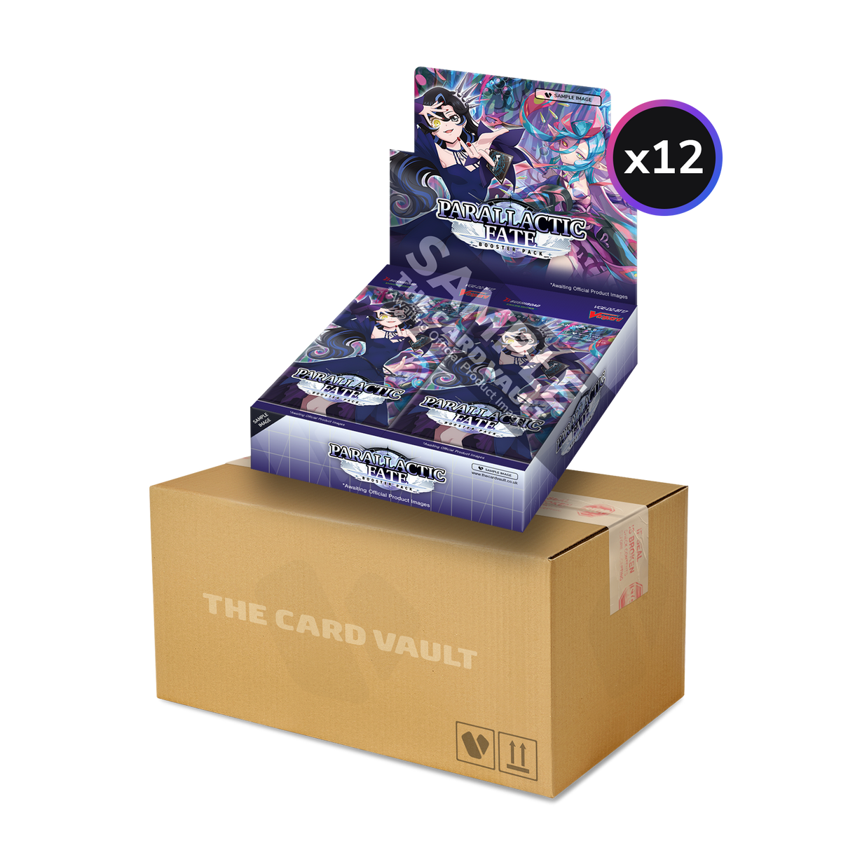 Cardfight!! Vanguard - Parallactic Fate - Display Case (12X Booster Boxes)