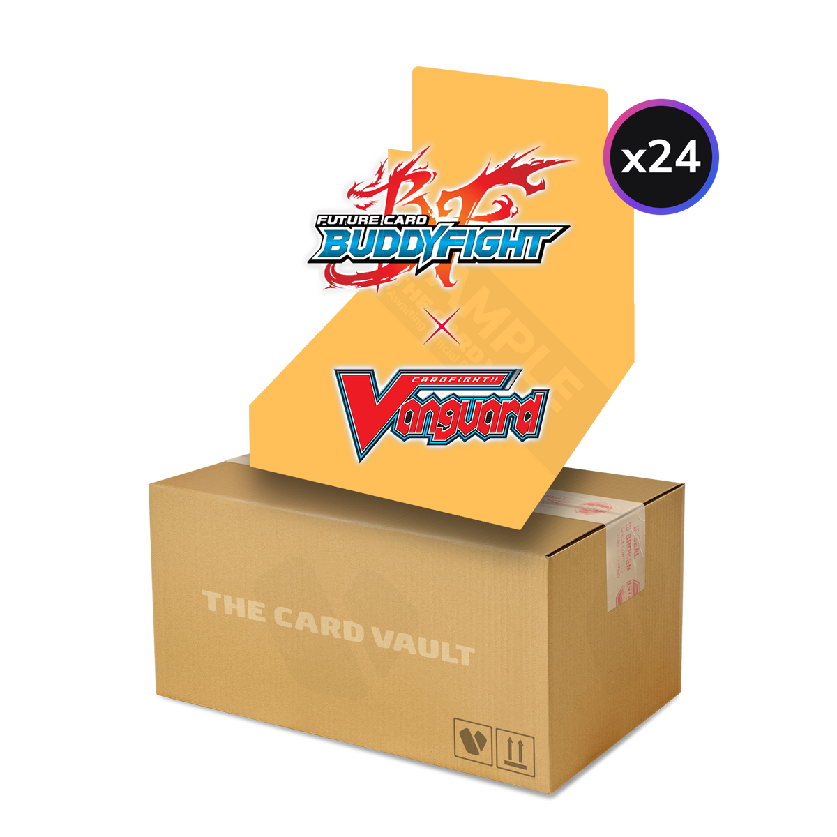 Cardfight!! Vanguard - Future Card Buddyfight - Display Case (24X Booster Boxes)