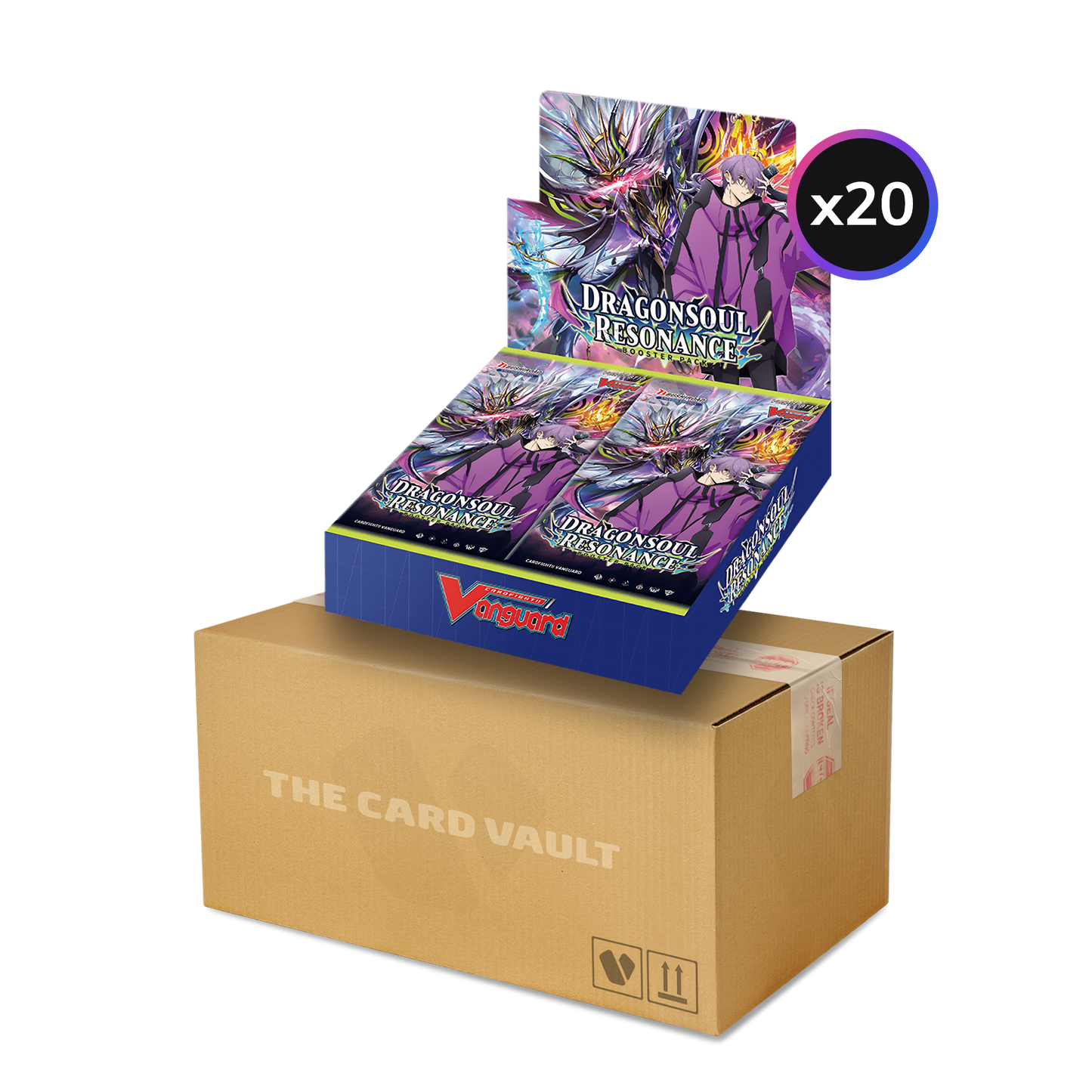 Cardfight!! Vanguard - Dragonsoul Resonance - Display Case (20x Booster Boxes)